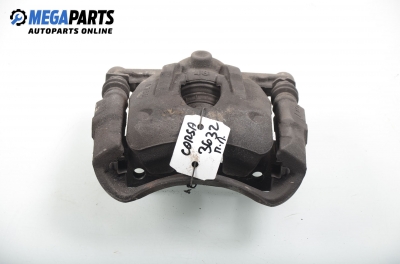 Caliper for Opel Corsa C 1.7 DI, 65 hp, truck, 2005, position: front - left