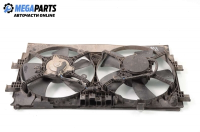 Cooling fans for Mitsubishi Outlander II 2.0 Di-D, 140 hp, 2007
