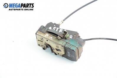 Schloss for Opel Astra G 1.4 16V, 90 hp, hecktür, 1999, position: links, vorderseite