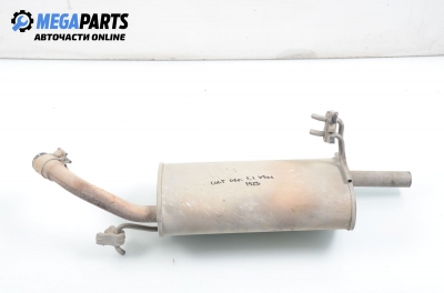 Rear muffler for Mitsubishi Colt 1.1, 75 hp, hatchback, 2006