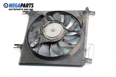 Radiator fan for Opel Agila A 1.2 16V, 75 hp, 2001