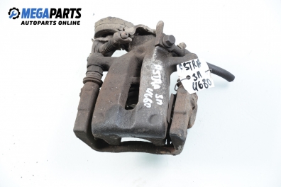 Caliper for Opel Astra G 1.4 16V, 90 hp, hatchback, 5 doors, 1998, position: rear - left