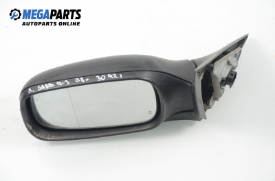 Mirror for Saab 9-3 2.2 TiD, 125 hp, hatchback, 5 doors, 2000, position: left