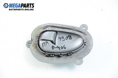 Inner handle for Peugeot 406 2.0 16V, 132 hp, sedan, 1996, position: front - left