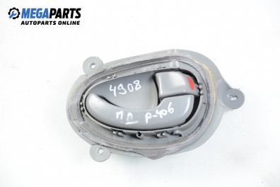 Inner handle for Peugeot 406 2.0 16V, 132 hp, sedan, 1996, position: front - right