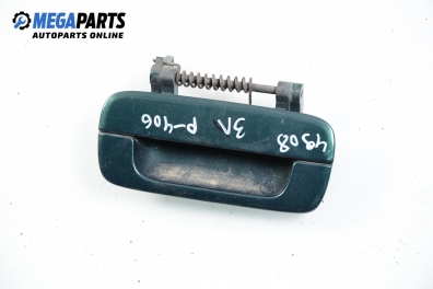 Mâner exterior pentru Peugeot 406 2.0 16V, 132 cp, sedan, 1996, poziție: stânga - spate