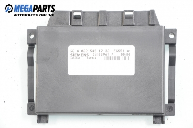 Transmission module for Mercedes-Benz M-Class W163 4.3, 272 hp automatic, 1999 № A 022 545 17 32
