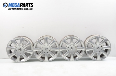 Alloy wheels for Peugeot 807 (2002-2014) 15 inches, width 6.5 (The price is for the set)