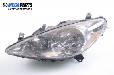 Headlight for Peugeot 307 2.0 16V, 136 hp, station wagon automatic, 2004, position: left