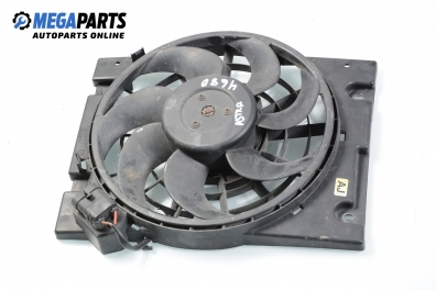 Radiator fan for Opel Astra G 1.4 16V, 90 hp, hatchback, 5 doors, 1998