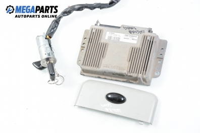 ECU cu cheie de contact și cititor pentru Renault Laguna I (B56; K56) 1.8, 94 cp, hatchback, 1998 № Siemens S113717115