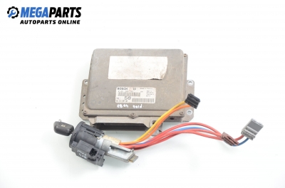 ECU mit zündschlüssel für Peugeot 106 1.1, 60 hp, 5 türen, 1998 № Bosch 0 261 204 788