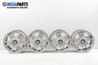 Alufelgen für Seat Leon (1M) (1999-2005) 15 inches, breite 6 (Preis pro set angegeben)