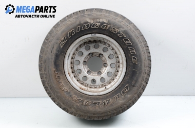 Pneu de rezervă pentru Mitsubishi Pajero (1991-1999)