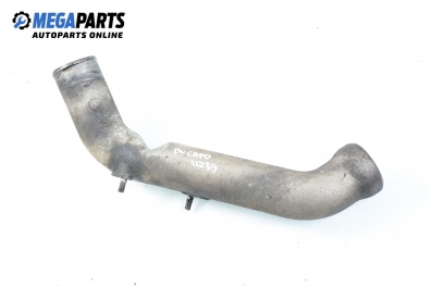 Turbo pipe for Fiat Ducato 2.8 JTD, 128 hp, truck, 2001