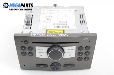 CD player for Opel Astra H 1.8, 125 hp, hatchback automatic, 2005 № 13 190 856