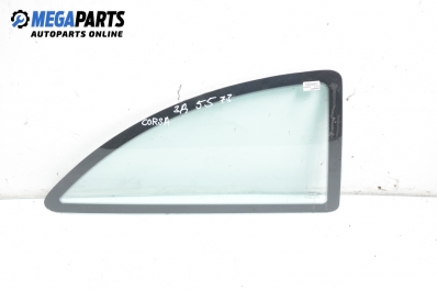 Vent window for Opel Corsa C 1.0, 58 hp, 3 doors, 2003, position: rear - right