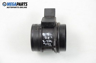Air mass flow meter for Citroen C5 2.2 HDi, 133 hp, station wagon automatic, 2002 № Siemens 5WK9 628