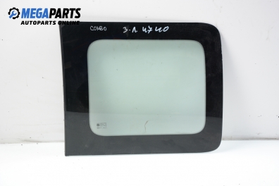 Vent window for Opel Combo 1.3 16V CDTI, 75 hp, passenger, 2008, position: rear - left