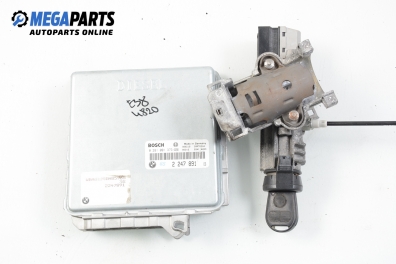 ECU cu cheie de contact pentru BMW 7 (E38) 2.5 TDS, 143 cp automat, 1998 № Bosch 0 281 001 373
