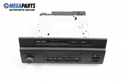 Auto kassettenspieler für BMW 5 (E39) 2.5 TDS, 143 hp, sedan, 2000 № 65128377005