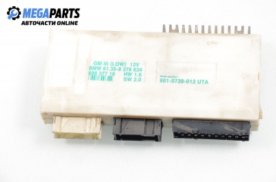 Comfort module for BMW 5 (E39) 2.5 TDS, 143 hp, station wagon, 1998 № 61.35-8378634