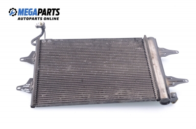 Air conditioning radiator for Volkswagen Polo (9N) 1.4 TDI, 75 hp, hatchback, 2004