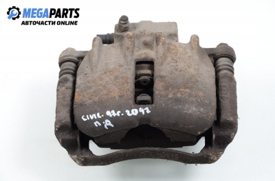 Caliper for Honda Civic 1.4, 90 hp, hatchback, 5 doors, 1997, position: front - right