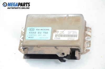 ECU for Kia Clarus 1.8 16V, 116 hp, sedan, 1999 № K9AB EU T8D