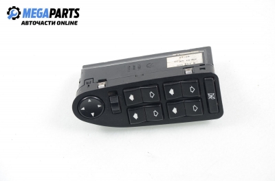 Window and mirror adjustment switch for BMW 5 (E39) 2.5 TDS, 143 hp, station wagon, 1998