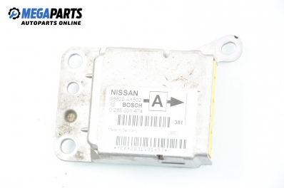 Steuermodul airbag for Nissan Micra (K12) 1.0 16V, 65 hp, 2003 № Bosch 0 285 001 474