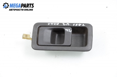 Inner handle for Volvo 440/460 1.6, 83 hp, hatchback, 5 doors, 1992, position: rear - left