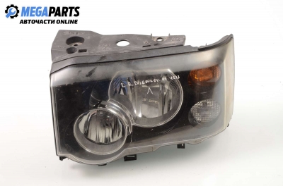 Headlight for Land Rover Discovery II (L318) 4.8, 185 hp automatic, 2002, position: left