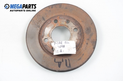 Brake disc for Peugeot 206 1.9 D, 69 hp, hatchback, 3 doors, 2002, position: front - right