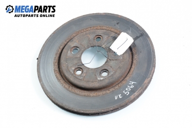 Brake disc for Jaguar S-Type 3.0, 238 hp automatic, 2000, position: rear
