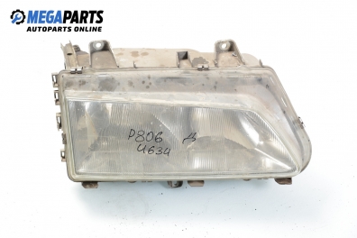 Headlight for Peugeot 806 2.0, 121 hp, 1996, position: right Valeo