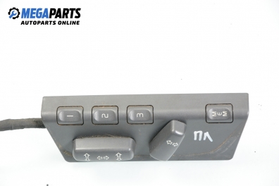 Seat adjustment switch for Volvo S60 2.4, 170 hp, sedan automatic, 2001, position: front - left