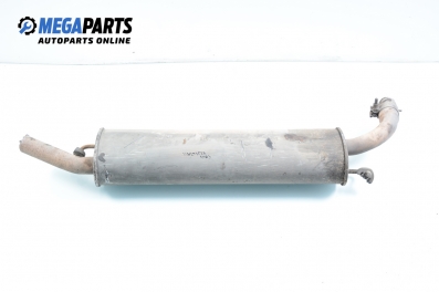 Muffler for Fiat Multipla 1.6 16V Bipower, 103 hp, 2001