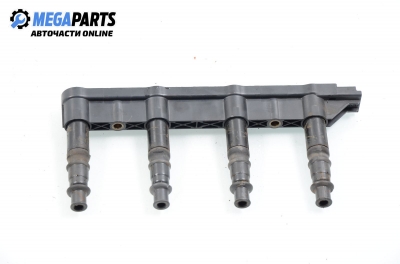 Ignition coil for Peugeot 206 1.4, 88 hp, station wagon, 2004
