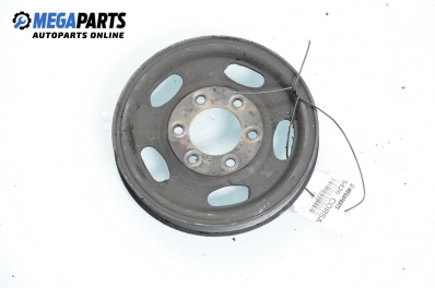 Belt pulley for Opel Corsa C 1.0, 60 hp, 3 doors, 2005