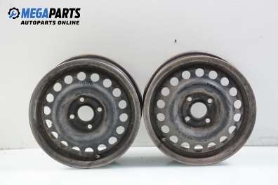 Steel wheels for Opel Tigra (1994-2001) 14 inches, width 5.5 (The price is for two pieces)