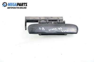 Mâner exterior pentru Citroen Xsara 1.9 D, 68 cp, hatchback, 5 uși, 1998, poziție: dreaptă - fața