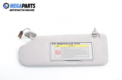 Sonnenblende for Toyota Avensis 2.0, 147 hp, combi, 2003, position: links