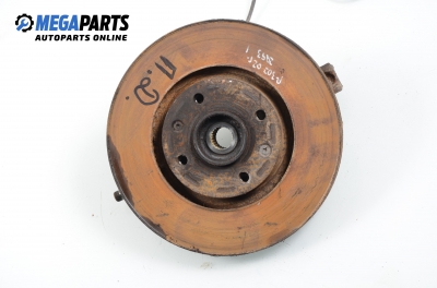 Knuckle hub for Peugeot 307 2.0 HDI, 90 hp, hatchback, 5 doors, 2002, position: front - right