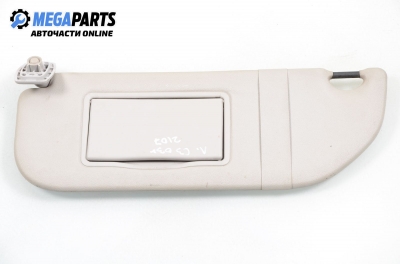 Sun visor for Citroen C3 1.4, 73 hp, hatchback, 5 doors, 2003