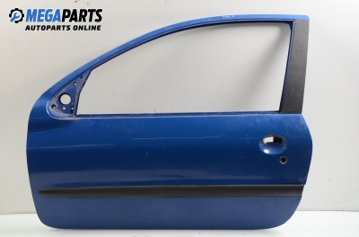 Tür für Peugeot 206 1.9 D, 69 hp, hecktür, 3 türen, 1999, position: links