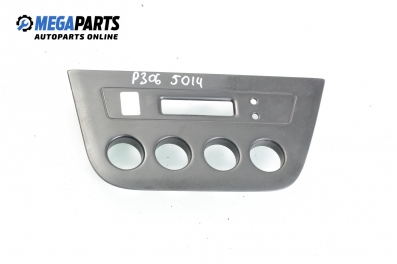 Central console for Peugeot 306 1.6, 89 hp, hatchback, 5 doors, 1996