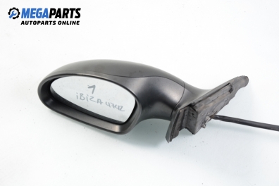 Oglindă pentru Seat Ibiza (6L) 1.2 12V, 70 cp, 3 uși, 2008, poziție: stânga