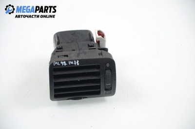 AC heat air vent for Volkswagen Passat (B5; B5.5) 2.3, 150 hp, sedan, 1998