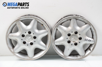 Alloy wheels for Mercedes-Benz C-Class 203 (W/S/CL) (2000-2006) 15 inches, width 6 (The price is for the set)